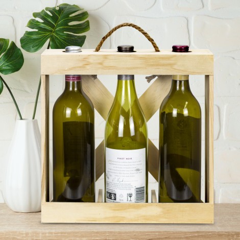 Triple Wine Crate