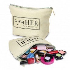 Rita Logo Printed Makeup Bags