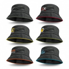Coloured Trim Event Bucket Hats