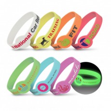 XCITE Silicone Wrist Band - Glow in the Dark