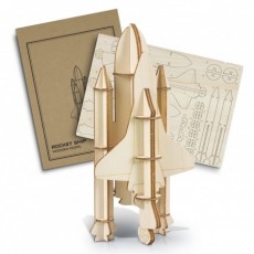Rocket Wooden Figures