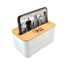 LunchWise Eco Lunch Boxes w/ Phone Holder
