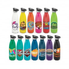 Mirage Vacuum Bottles With Push Button Lid