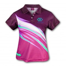 Smart Womens Short-Sleeved Sports Polo