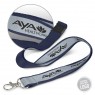 Averie Poly Reflector Lanyards
