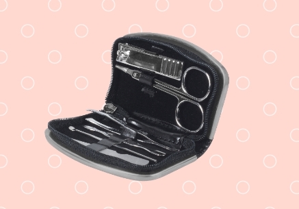 promotional manicure kit.