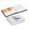 Durable Hard Cover Notebook and Flags