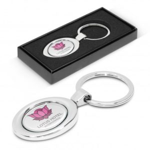 Oval Metal Key Rings