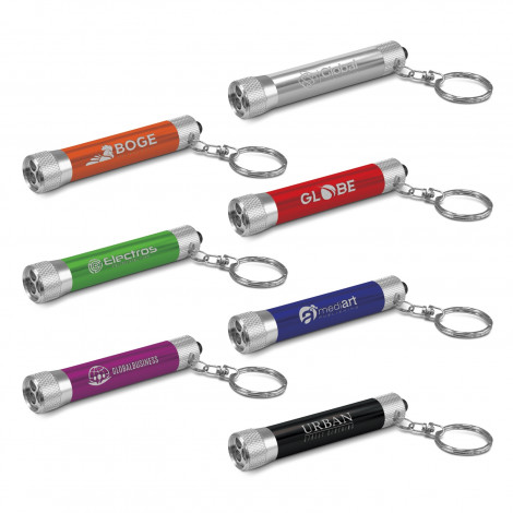 Brite Aluminum Torch Key Rings - Image 2