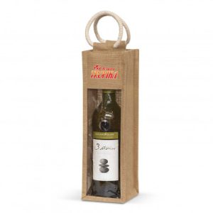 Verna Jute Wine Carriers