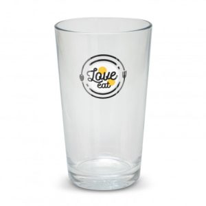 Glass Tumblers With Promotional Decoration