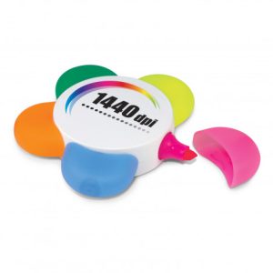 Flower-Shaped Highlighters