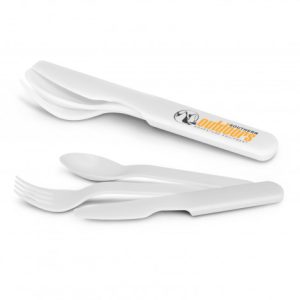 Eco-Friendly Outdoorsman Printed Cutlery Set