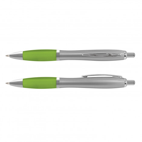Silvex Silver Retractable Ball Pens - Image 5