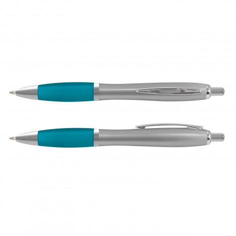 Silvex Silver Retractable Ball Pens - Image 14