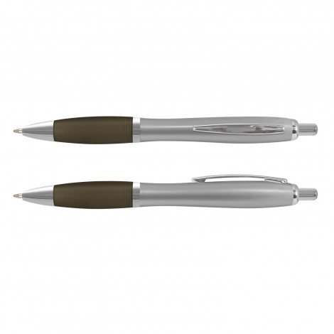 Silvex Silver Retractable Ball Pens