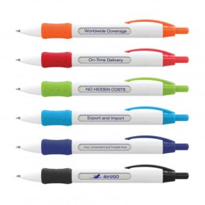 Personalised Soft Grip Message Pen