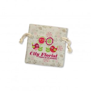 Mini Cotton Giftbag Custom Branded