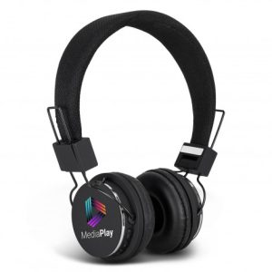 Hercules Printed Logo Bluetooth Headphones