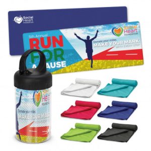 Active Cooling Towel with Tube