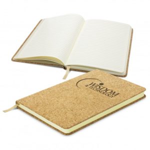 Eco-Friendly Medium Cork Cover Notebooks Branded