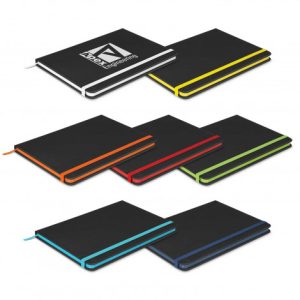 Black Promotional A5 notebooks