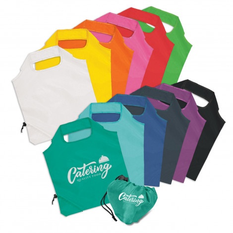 Compact Folding Shopper Bags Branded