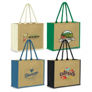 Chariot Jute Tote Bags