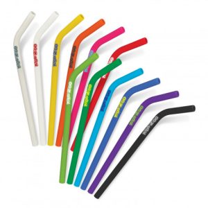 Reusable Silicone Straws Personalised