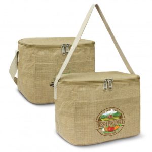 Mini Jute Cooler Bags With Logo