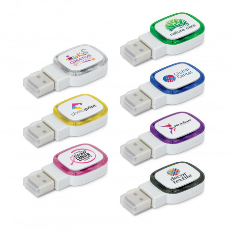 DataVault 4GB Flash Drives w Light