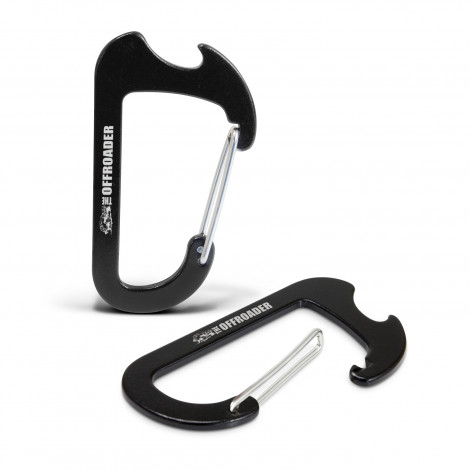 FlipFizz Carabiner Clip Bottle Opener