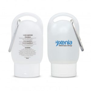 Custom Sanitiser Gels 30ml w Carabiner