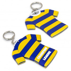 Double PVC Key Ring