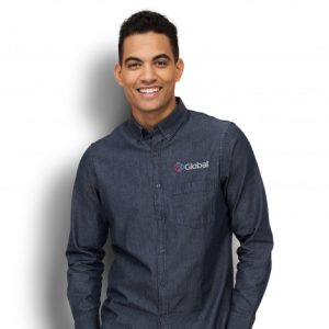 SOLS Barry Mens Denim Shirts