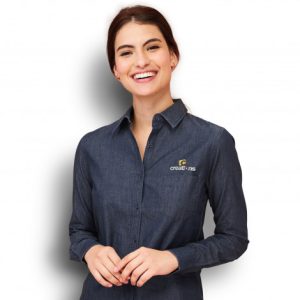 SOLS Barry Womens Denim Shirts