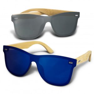 Flynn Mirror Lens Shades - Bamboo