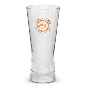 Henley Logo Printed Beer Glass
