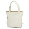 Racine Canvas Zip Tote Bags - Image 3