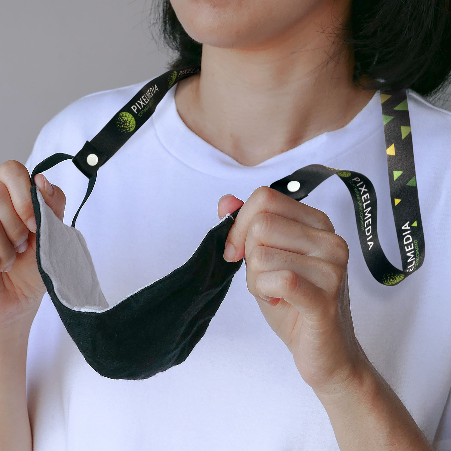 Poly 20mm Facemask Lanyards