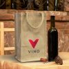 Jute Wine Tote