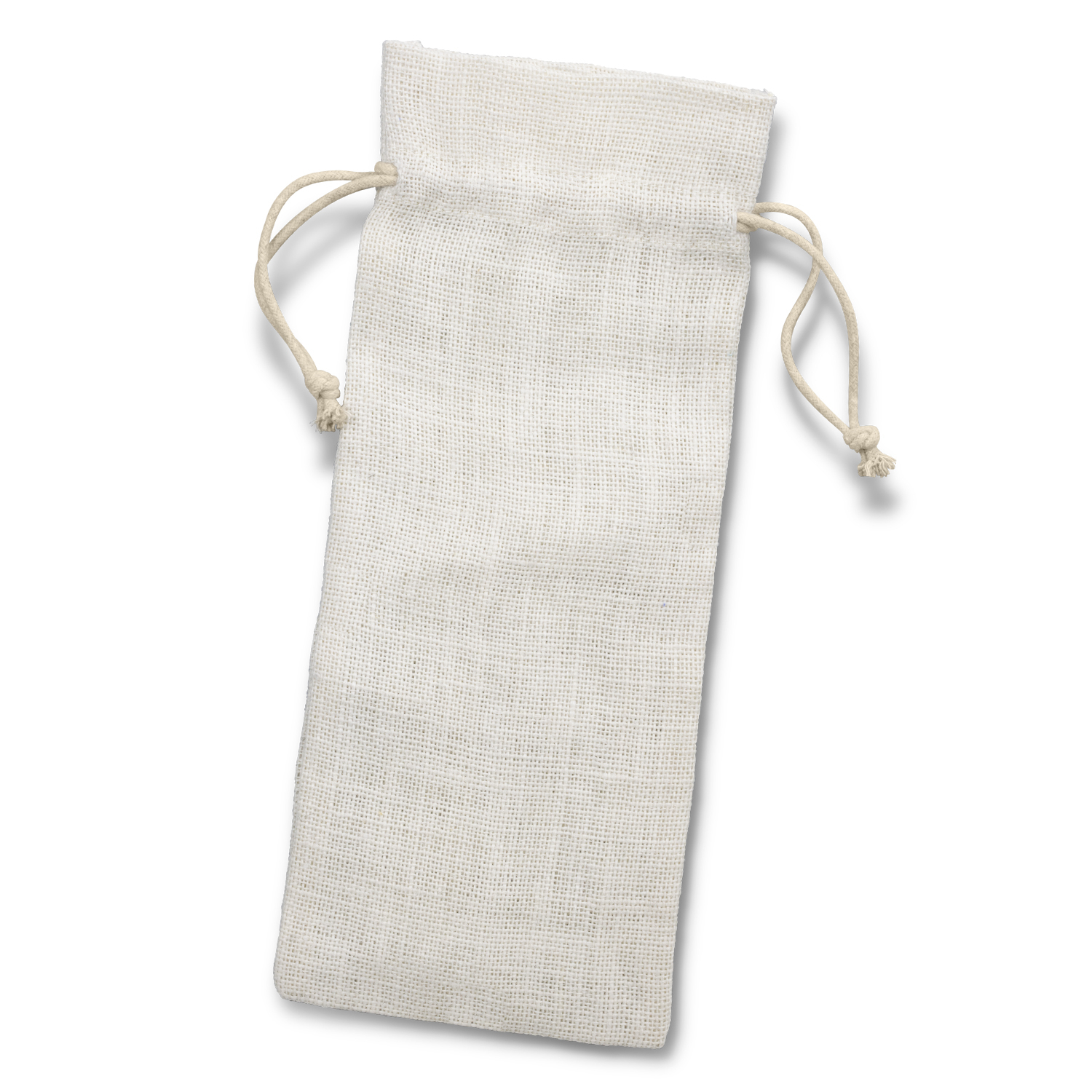Zora Cotton Drawstring Wine Bags - Image 3