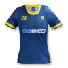 Round Collar Womens Soccer Tops - Image 2