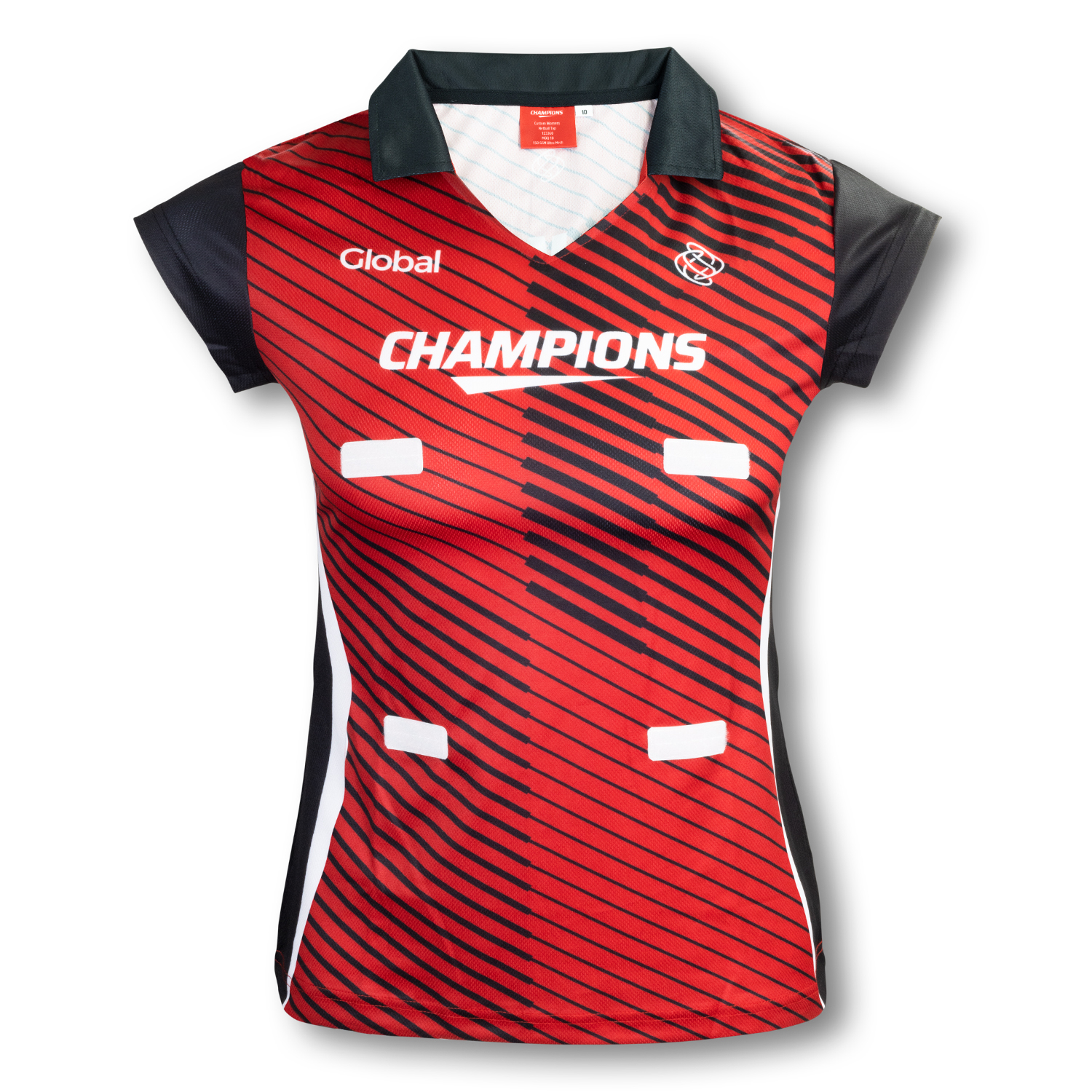 Regular Fit Womens Netball Tops - Image 3