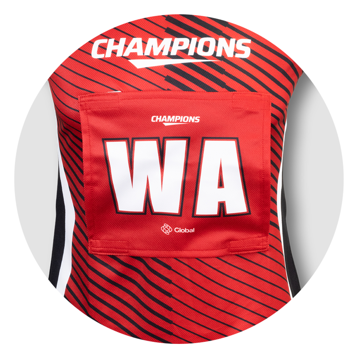 Velcro Attached Womens Netball Bibs - Image 5