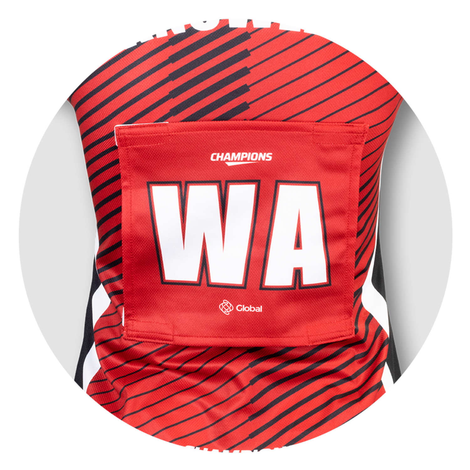 Velcro Attached Womens Netball Bibs - Image 6
