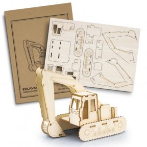 Excavator Wood Models