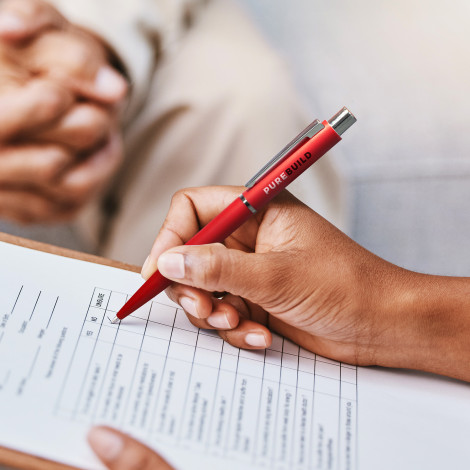 Soft-Touch Plastic Pens