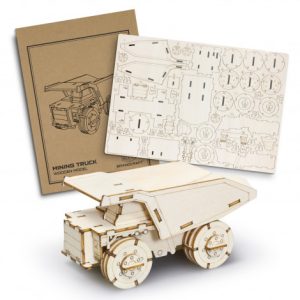 Wooden Mining Truck Model
