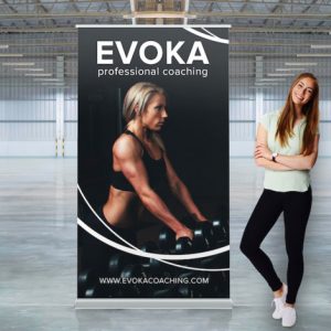 Luxury Pull-Up Banner - Wide